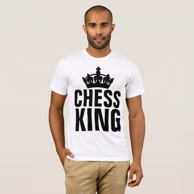 Camisetas CHESS KING (Anverso completo)