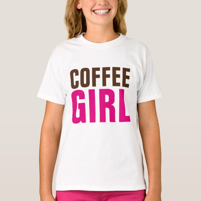 Camisetas CHICA de CAFÉ (Anverso)