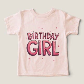 Camisetas Chica de cumpleaños