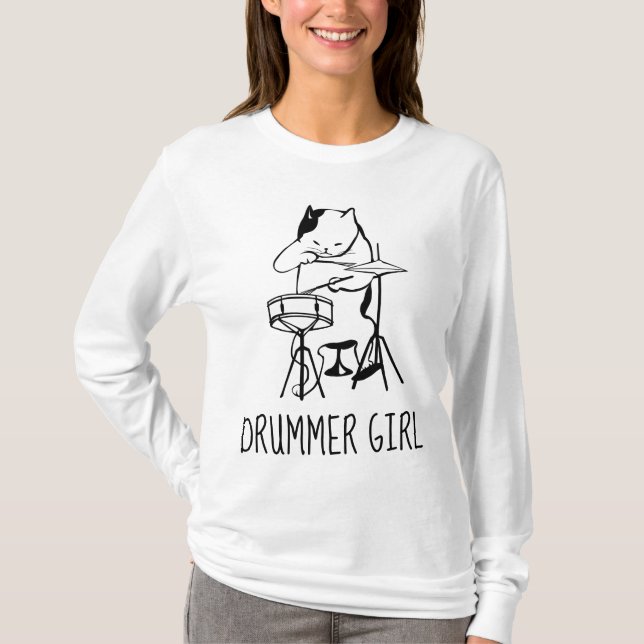 Camisetas CHICA DE DRUMER (Anverso)