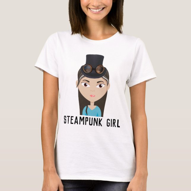 Camisetas CHICA STEAMPUNK (Anverso)