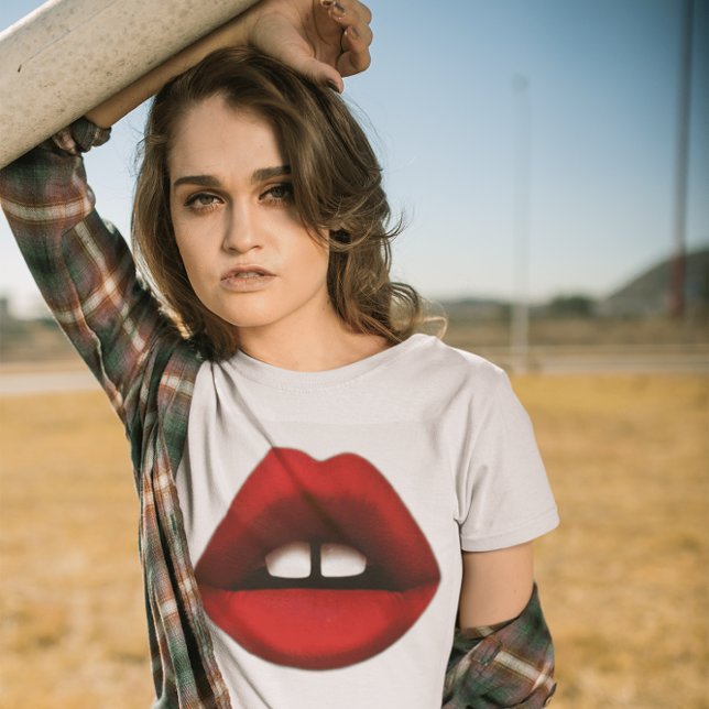 Camisetas Chicas con dientes amañados (Subido por el creador)