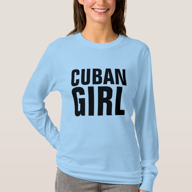 Camisetas Chicas de Cuba (Anverso)