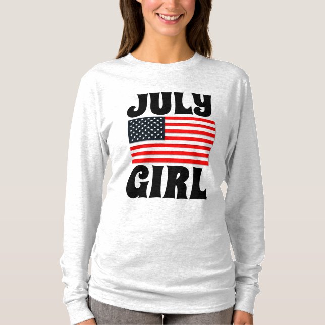 Camisetas CHICAS DEL CUMPLEAÑOS DE JULIO (Anverso)