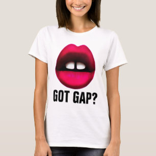 Camisetas CHICAS GAPPED TOOTH, patanes, GAP