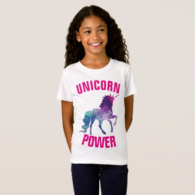 Camisetas Chicas UNICORN POWER (Anverso completo)