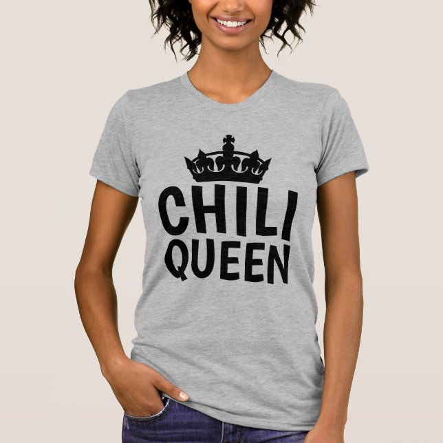 Camisetas CHILI QUEEN (Anverso)
