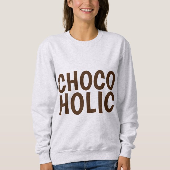 Camisetas CHOCOHOLIC, Chocolate Lover (Anverso)