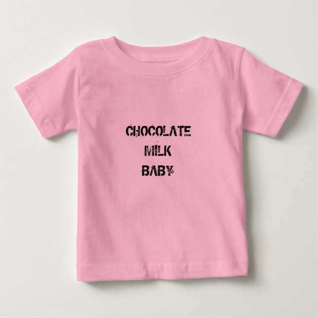 CAMISETAS CHOCOLATE MILK BABY (Anverso)