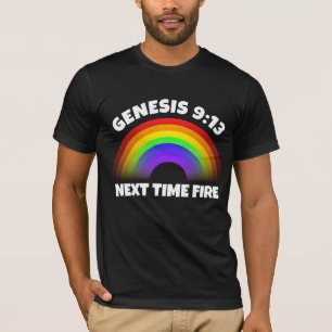 Camisetas CHRISTIAN RAINBOW GENESIS 9:13