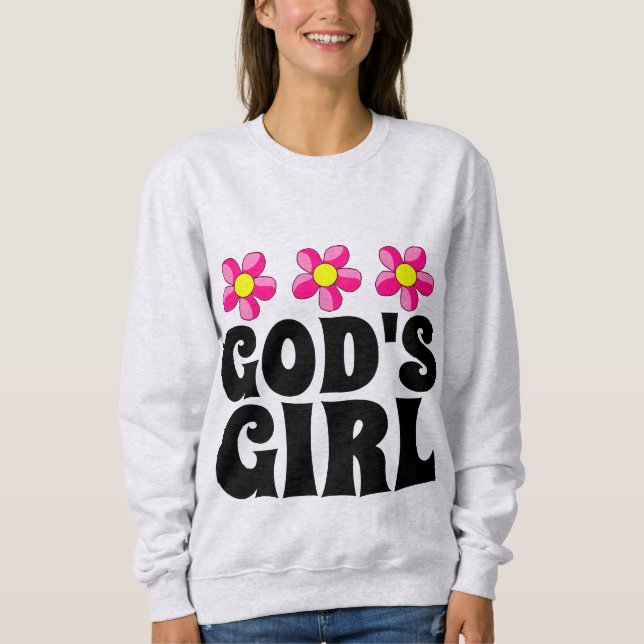 CAMISETAS CHRISTIANAS DEL CHICA DE DIOS (Anverso)