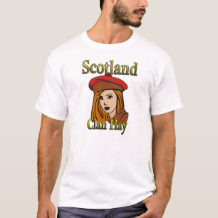 Camisetas Clan Hay Tartan Escocia
