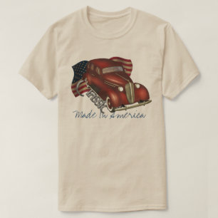 Camisetas clásicas americanas del coche