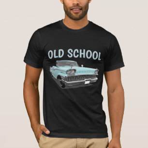CAMISETAS CLÁSICAS DE AUTOMÓVILES ANTIGUAS DE LA E
