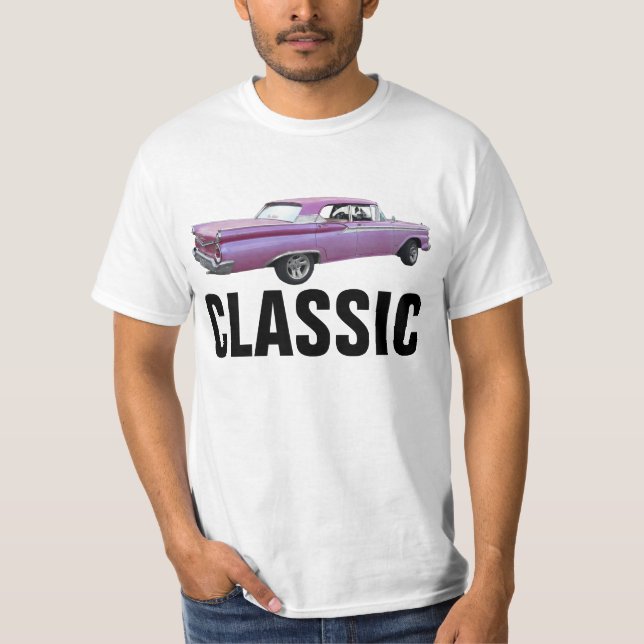 Camisetas CLÁSICAS de cumpleaños de CAR (Anverso)