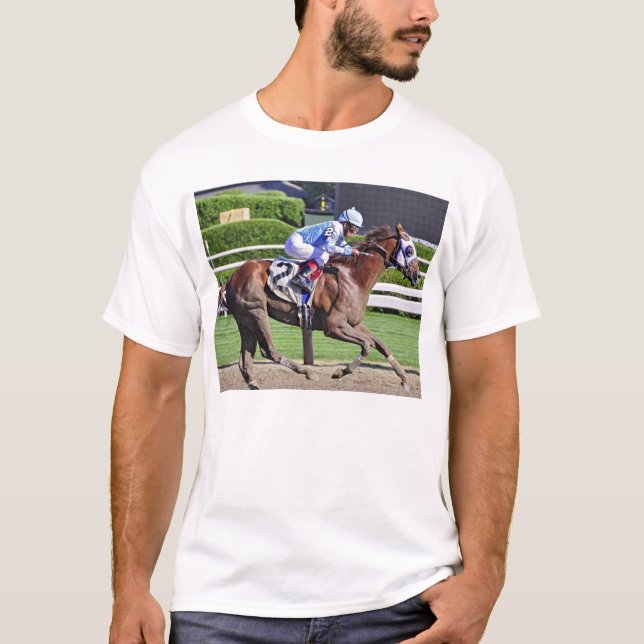 Camisetas clásicas de la carrera de caballos de (Anverso)