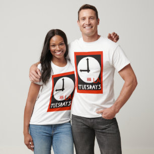 Camisetas clásicas de los martes en LA