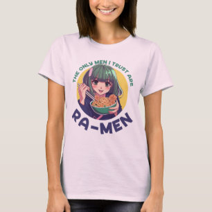 Camisetas clásicas divertidas Ramen Anime