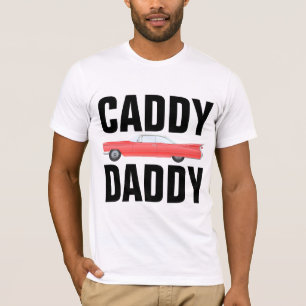 Camisetas clásicas para papá, CADDY DADDY