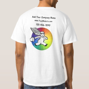 Camisetas comerciales para pintores