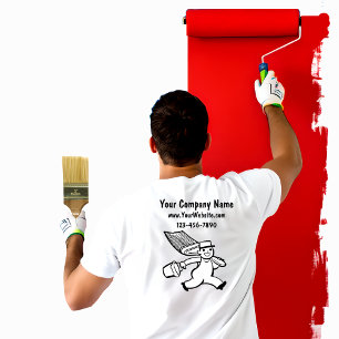 Camisetas comerciales para pintores