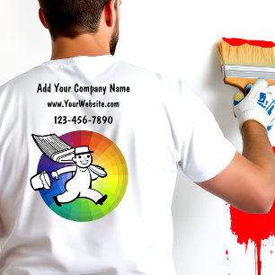 Camisetas comerciales para pintores