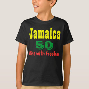 camisetas con aniversario de jamaica