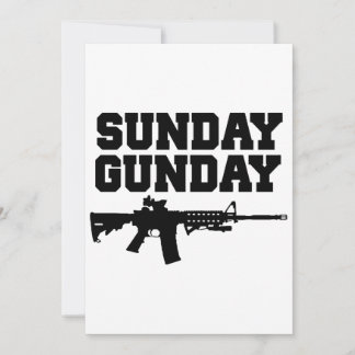 camisetas con armas de fuego de domingo