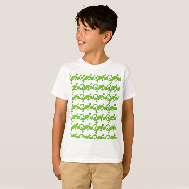 Camisetas con azulejos de LIZARD (Anverso completo)