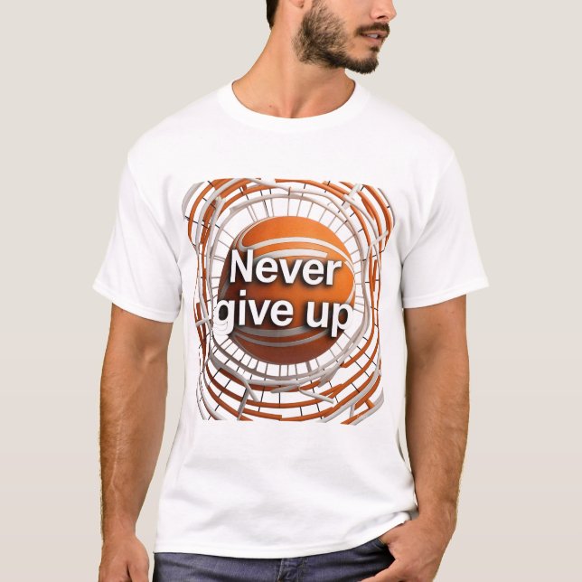 Camisetas con bola de diseño de canasta (Anverso)