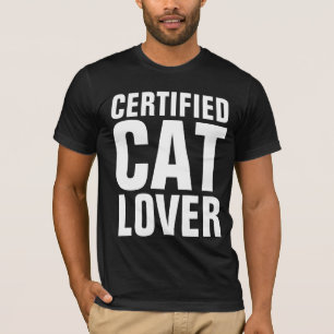 Camisetas con CERTIFICACIÓN CAT LOVER
