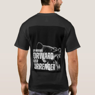 camisetas con escritura atrás para hombres, mujere