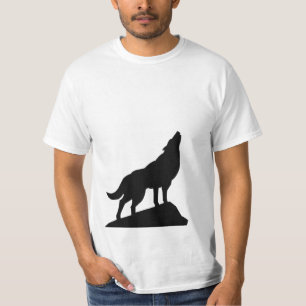  Camisetas con imágenes aulladoras de lobos