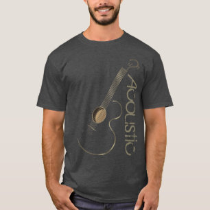 Camisetas Con Logotipo De Guitarra Acústica