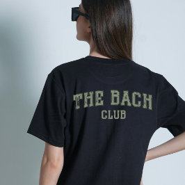 Camisetas con nombres en el viaje de Bachelorette 