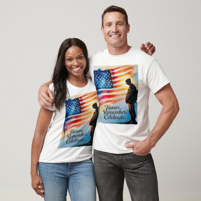 Camisetas conmemorativas de hombres que evocan el  (Unisexo)