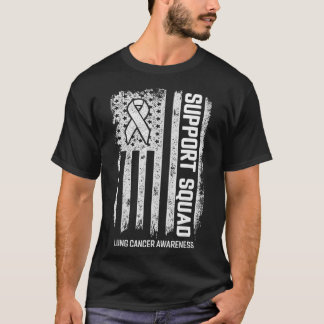 Camisetas contra el cáncer de pulmón apoyan el con