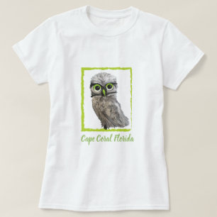 Camisetas coralinas de la Florida del cabo