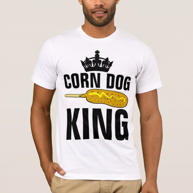 Camisetas CORN DOG KING (Anverso)