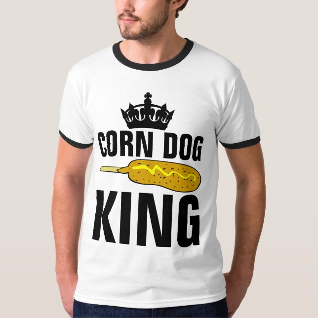 Camisetas CORN DOG KING (Anverso)