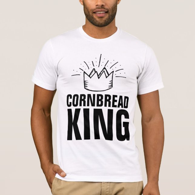 Camisetas CORNBREAD KING (Anverso)
