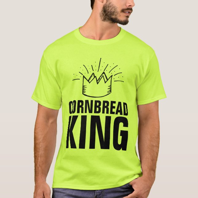 Camisetas CORNBREAD KING (Anverso)