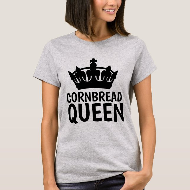 Camisetas CORNBREAD QUEEN (Anverso)