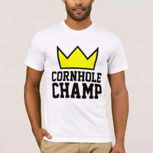 Camisetas CORNHOLE CHAMP y camisetas de tanque