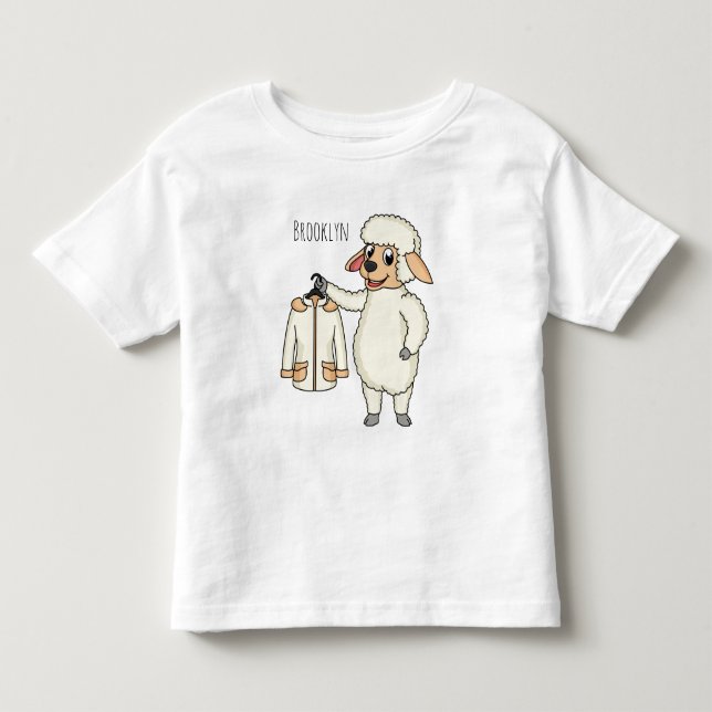 Camisetas cortas con personalizado de chaqueta (Anverso)