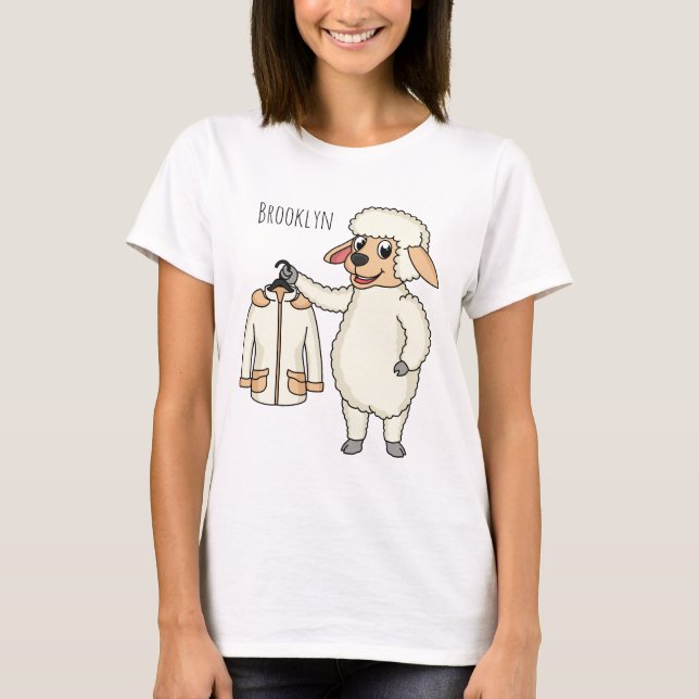 Camisetas cortas con personalizado de chaqueta (Anverso)