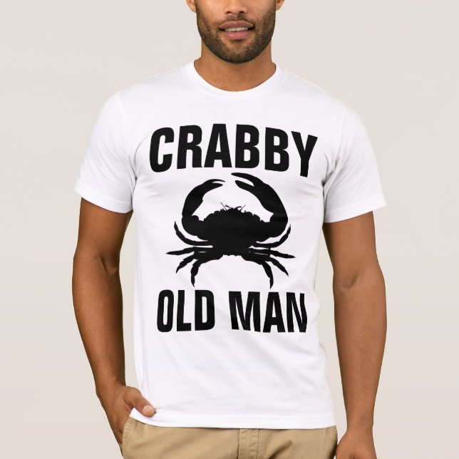 Camisetas CRABBY OLD MAN (Anverso)