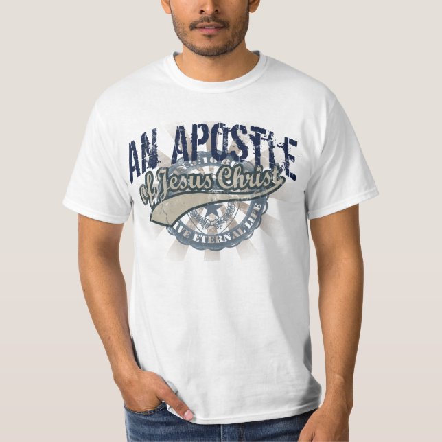 Camisetas cristianas, apóstol del Jesucristo (Anverso)