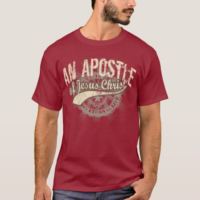 Camisetas cristianas, apóstol del Jesucristo (Anverso)