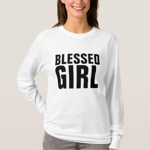 Camisetas cristianas CHICAS BENDICIONADAS